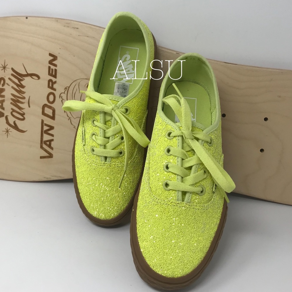 VANS Authentic Ice Cream Glitter Yellow W AUTHENT - Picture 4 of 7